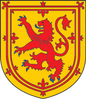 el escudo de Escocia